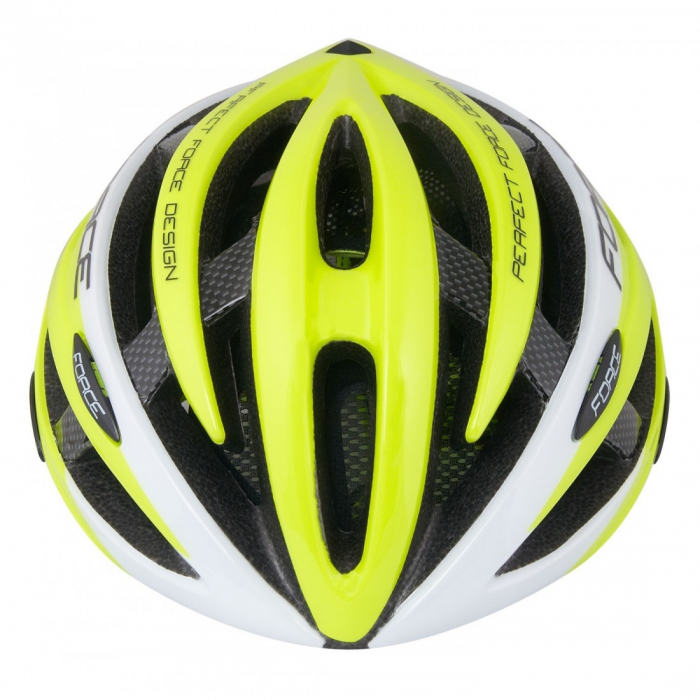 Casca Force Road fluo/alb L-XL (58-63 cm) [4]