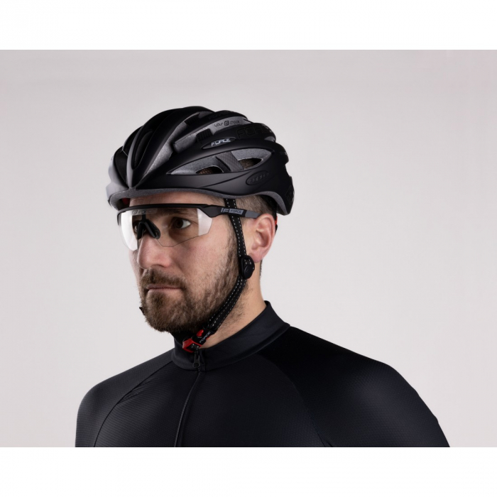 Casca Force Road Negru Mat/Lucios L-XL (58-63 cm) [8]