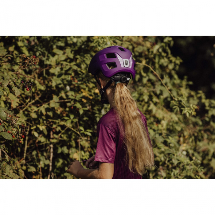 Casca Force Zebu cu lumina violet L-XL (57-61 cm) [8]