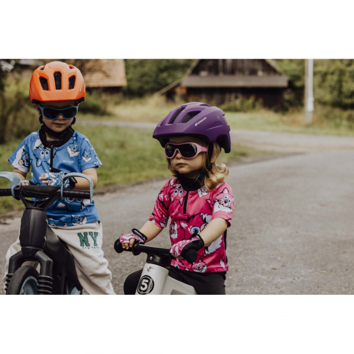 Casca Force Zebu cu lumina violet XS-S (46-52 cm) [7]