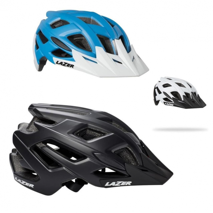 Casca LAZER Ultrax Matte Blue White M (55-59 mm) [2]