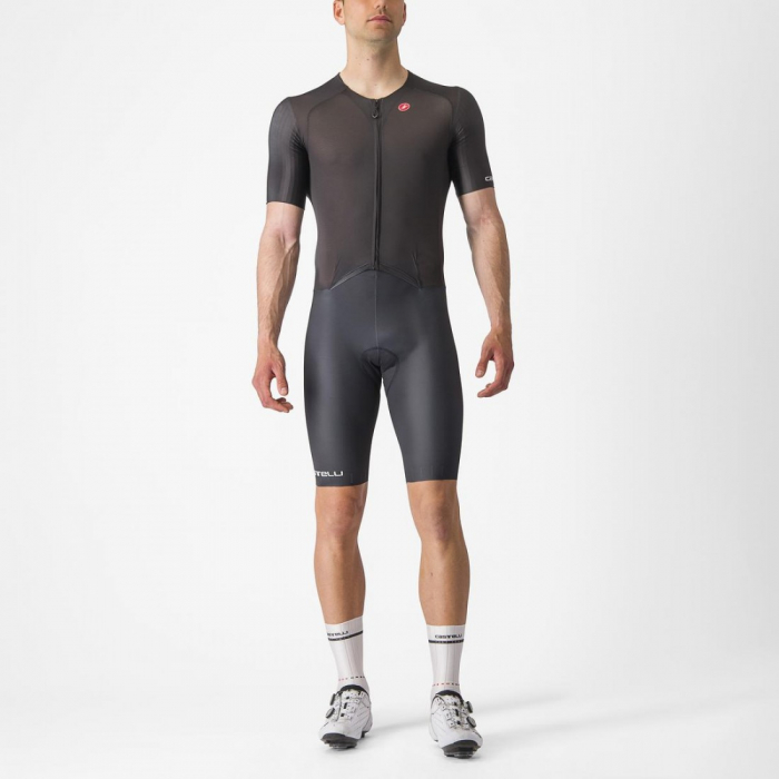 Combinezon cu maneca scurta Castelli Sanremo BTW Speed Negru XL [1]