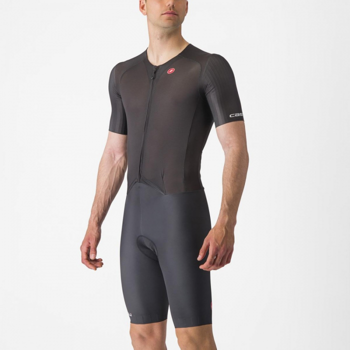 Combinezon cu maneca scurta Castelli Sanremo BTW Speed Negru XL [3]