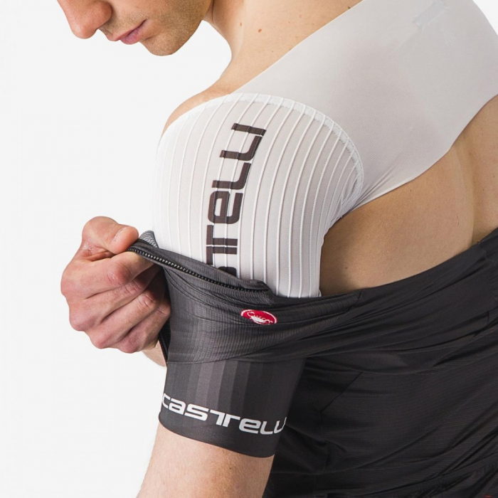Combinezon cu maneca scurta Castelli Sanremo BTW Speed Negru XL [7]