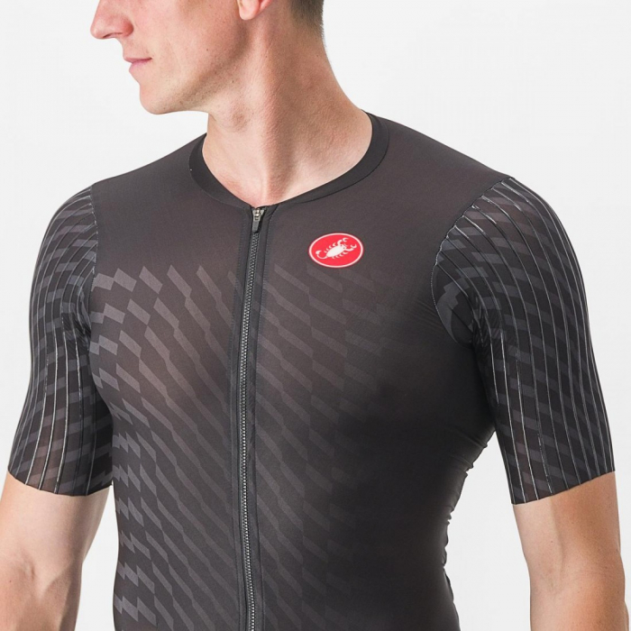 Costum de triatlon cu maneca scurta Castelli PR 2 Speed Negru XL [5]