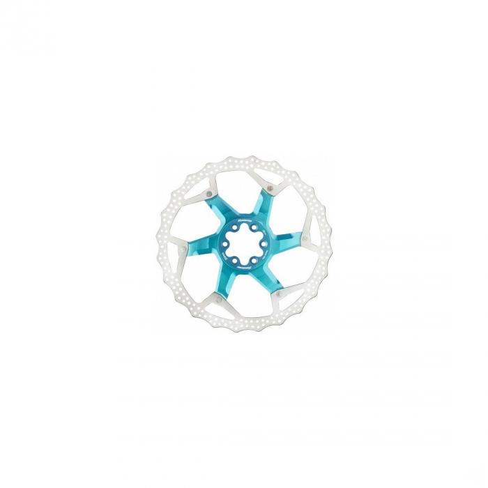 Disc frana Reverse Discrotor 203mm aluminiu/otel albastru deschis [1]