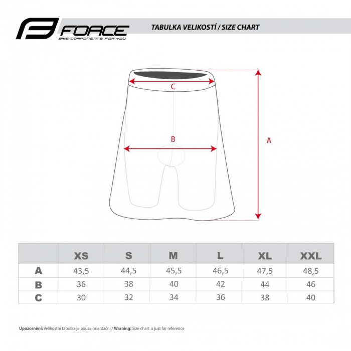 Fusta cu pantaloni scurti cu bazon Force Daisy negru/roz XS [5]