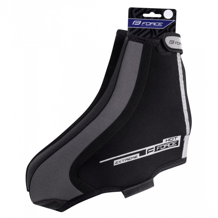 Huse pantofi Force Hot Extreme neopren negre L [2]
