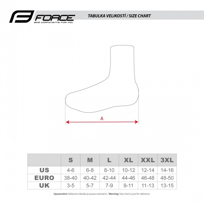 Huse pantofi Force Hot Extreme neopren negre S [5]