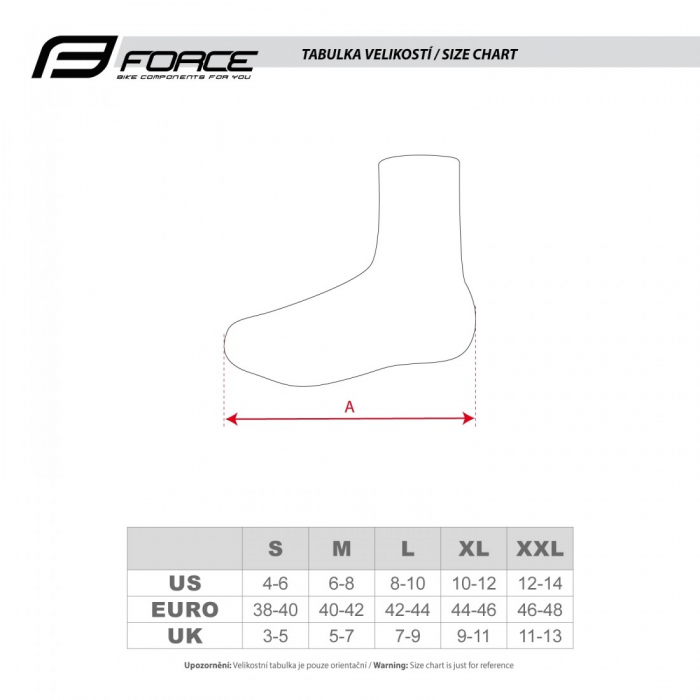 Huse pantofi Force Neopren Negru XL [4]