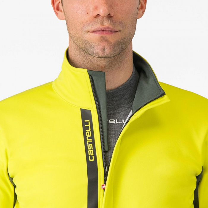 Jacheta Castelli Entrata Galben Fluo/Kaki M [3]