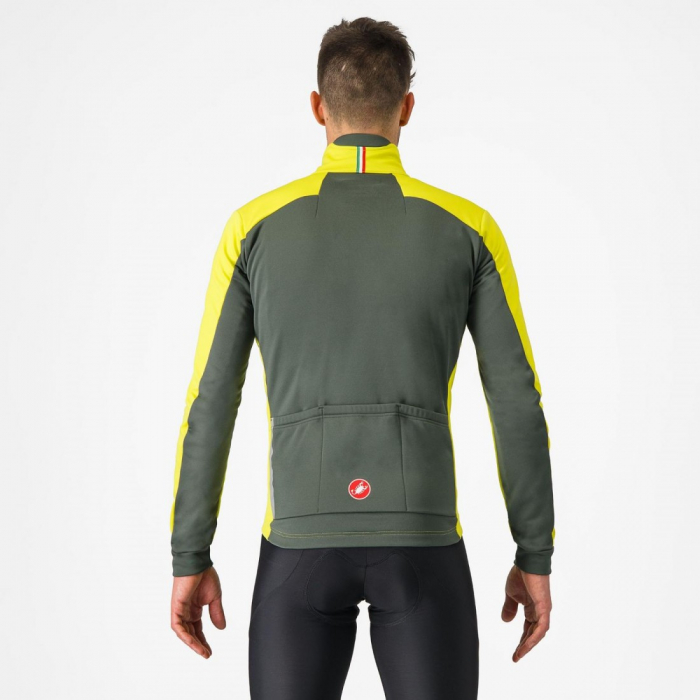 Jacheta Castelli Entrata Galben Fluo/Kaki XXXL [2]