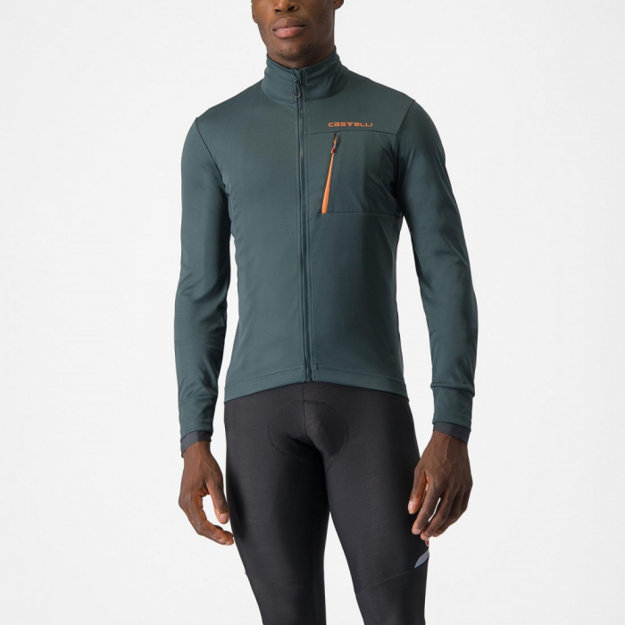 Jacheta Castelli GO Verde Rover/Rosu Portocaliu XL [1]