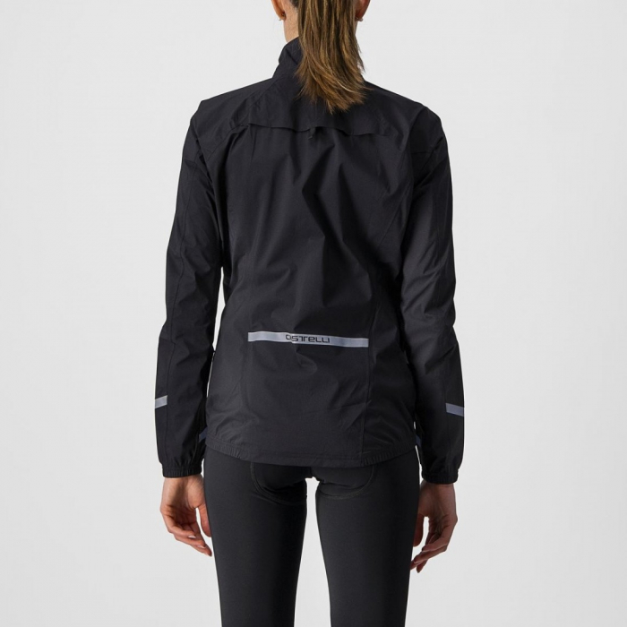 Jacheta de ploaie Castelli Emergency 2 W de dama Negru XL [2]