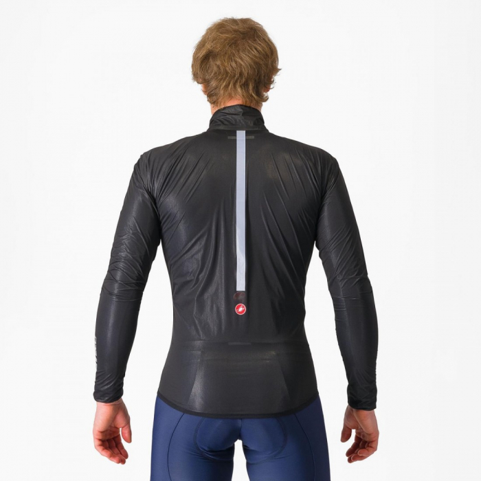 Jacheta de ploaie Castelli Squall Shell, pentru barbati, negru deschis/gri argintiu, XXXL [6]
