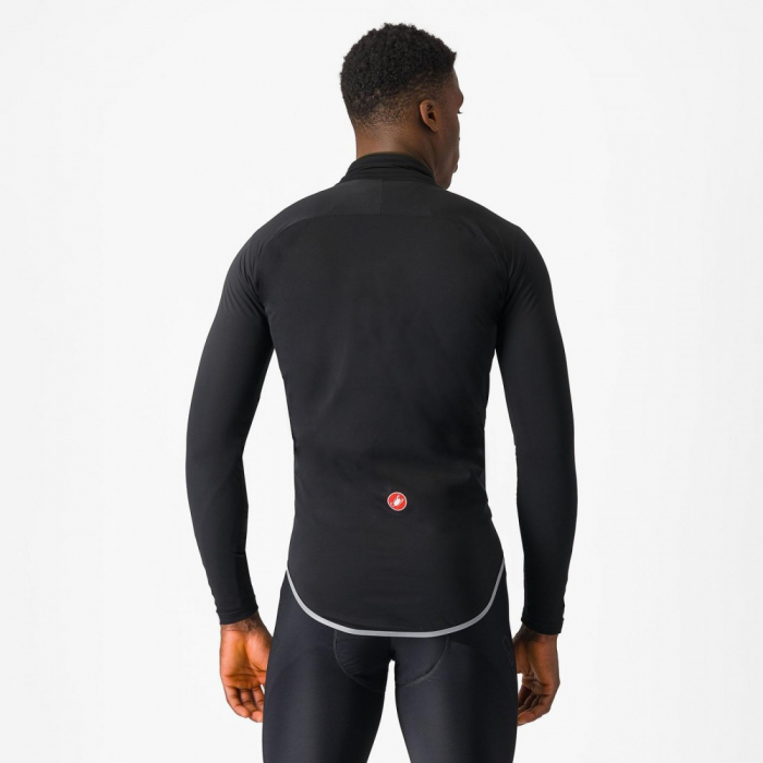Jacheta de ploaie Castelli Ultra Rain Cape, pentru barbati, negru/argintiu reflex, XL [2]