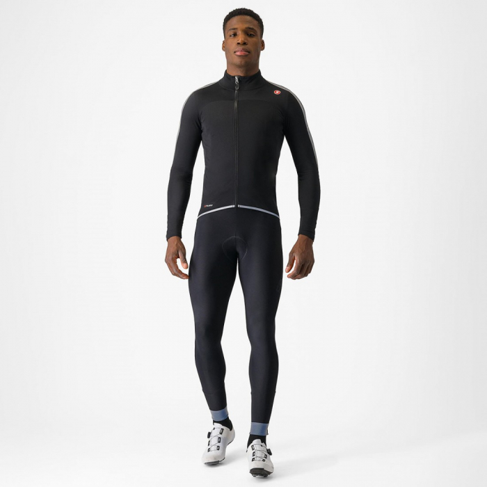 Jacheta de ploaie Castelli Ultra Rain Cape, pentru barbati, negru/argintiu reflex, XL [3]
