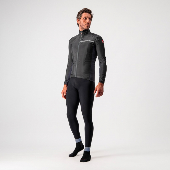 Jacheta de vant Castelli Squadra Stretch Negru/Antracit XXL [5]