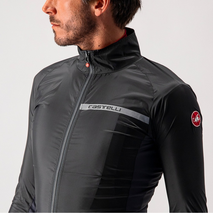 Jacheta de vant Castelli Squadra Stretch Negru/Antracit XXL [4]