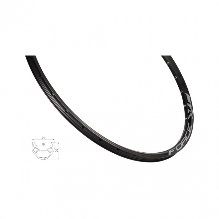 Janta Force XC Basic Disc 559x19 36H neagra [1]
