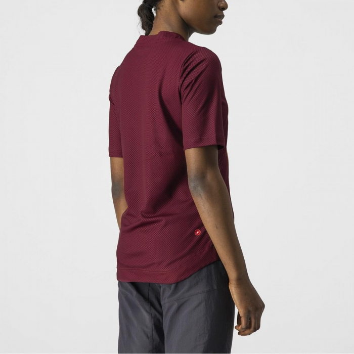Jersey Castelli Trail Tech W de dama Visiniu M [2]