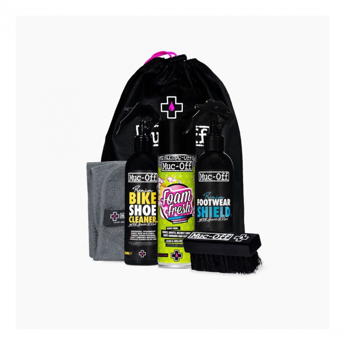 Kit pentru curatare incaltaminte Muc-Off Premium Bike Shoe Care Kit [2]