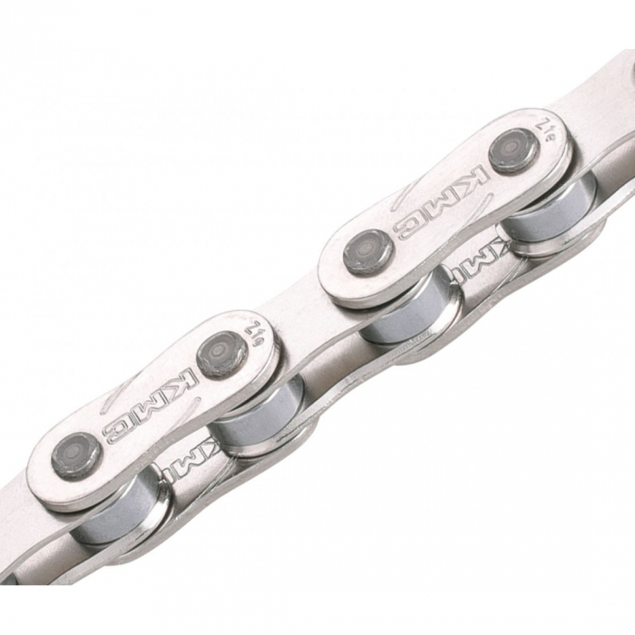Lant KMC Z1eHX Wide Silver Single-Speed E-Bike 112 Zale [2]