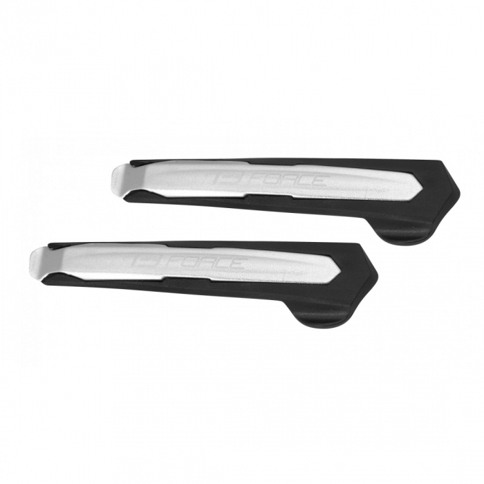 Leviere anvelopa Force Al-plastic argintiu/negru [1]