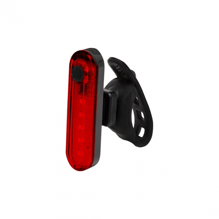 Lumina spate Fivestars Re.Light RTL-50, 5 leduri COB, acumulator 150 mAh, USB Type-C, lumina rosie [1]