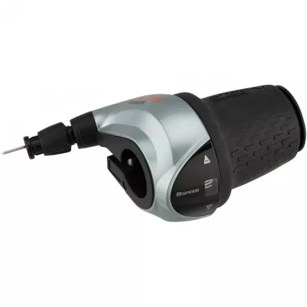 MANETA SCHIMBATOR SHIMANO NEXUS SL-C6000-8 DREAPTA 8V REVO ARGINTIU [4]