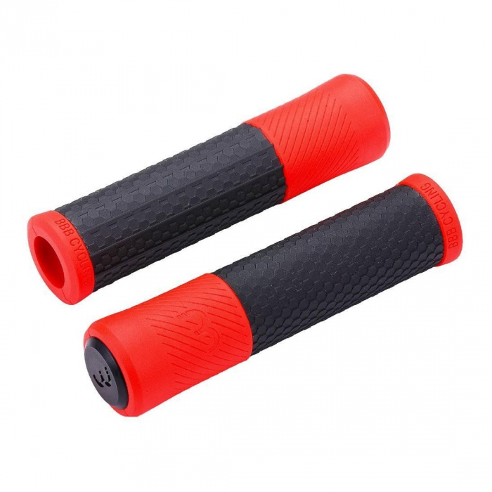 Mansoane BBB Viper 130mm Negru/Rosu [1]
