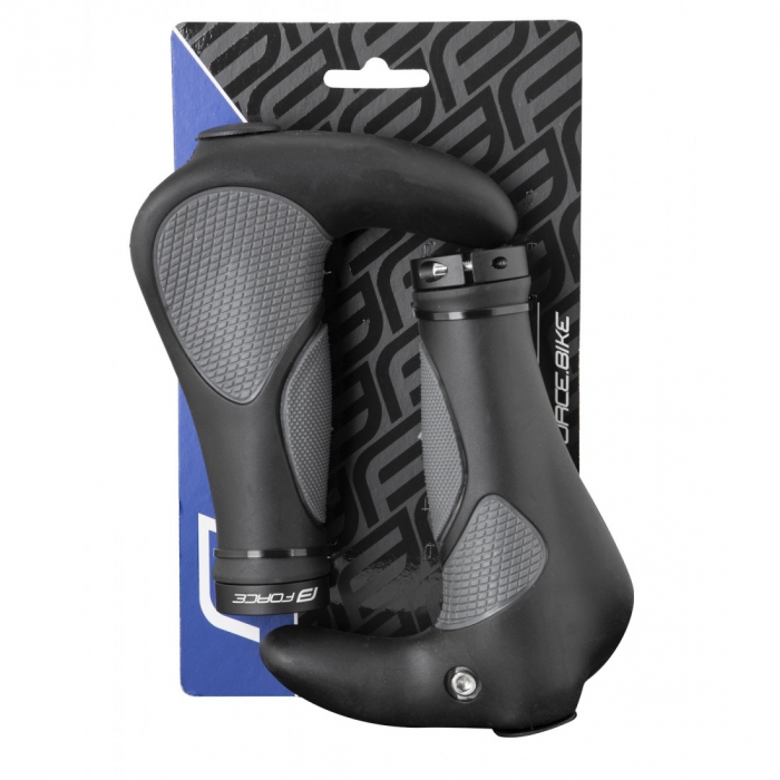 Mansoane Cu Coarne Force Gel 102mm Black/Grey [2]