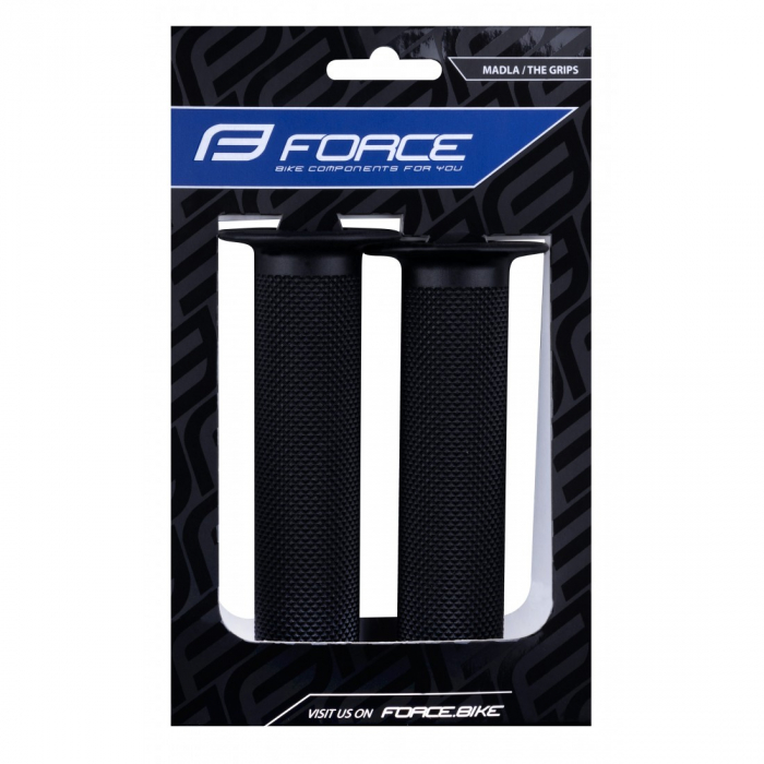 Mansoane Force BMX 130 cauciuc negre [2]