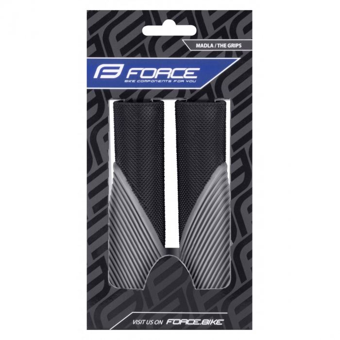 Mansoane Force Bow shaped negru/gri [2]