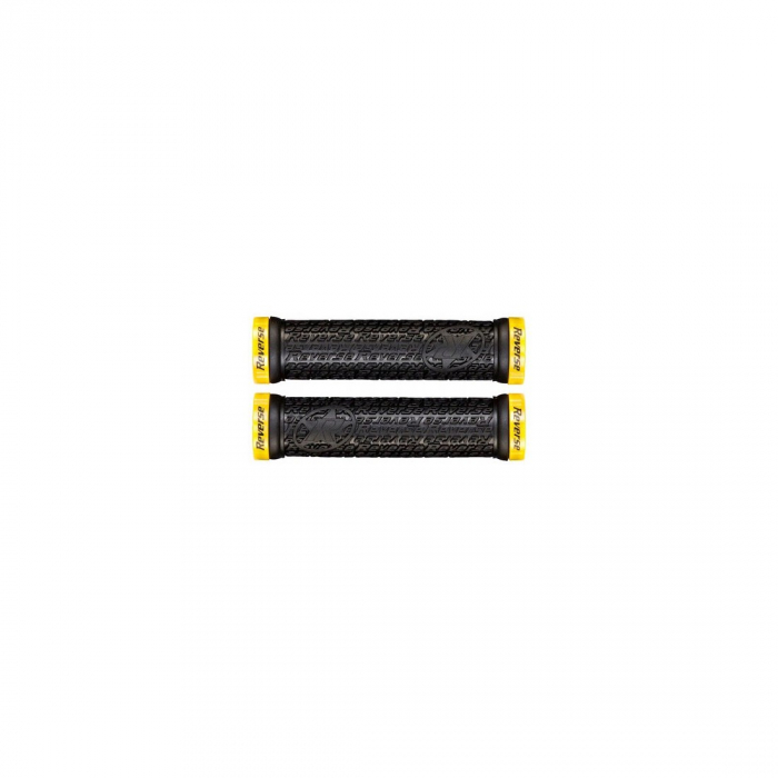 Mansoane Reverse Stamp Lock-On 135/30mm Negru/Galben [1]