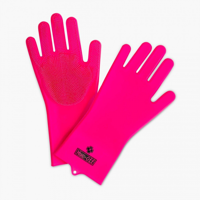Manusi de curatare Muc-Off Deep Scrubber Pink M [2]