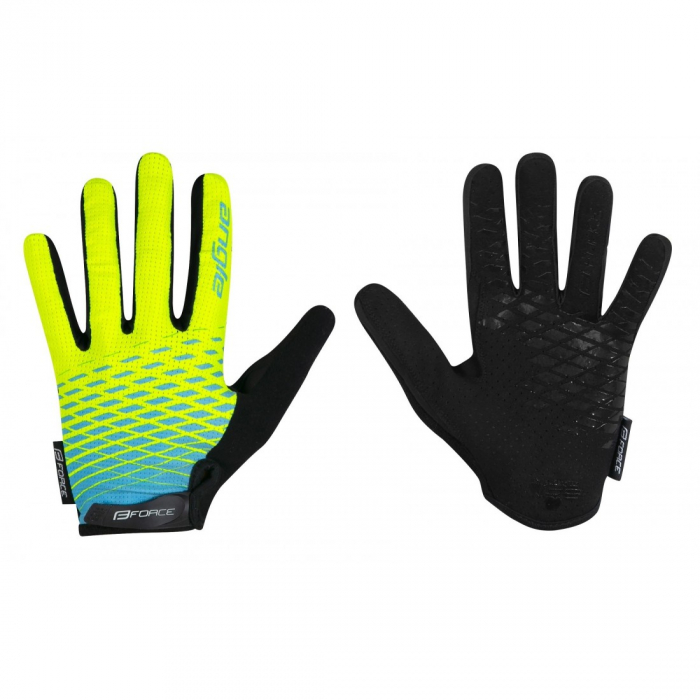 Manusi Force MTB Angle fluo/albastru L [4]