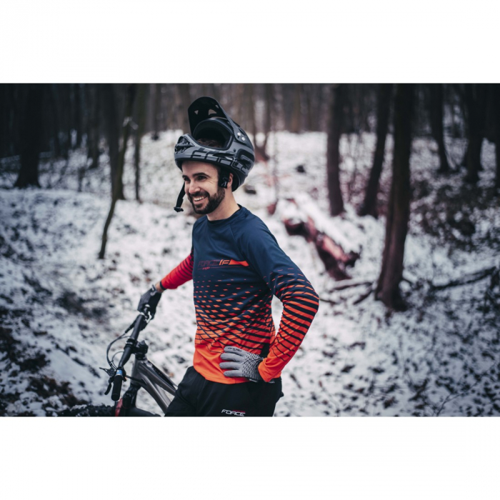 Manusi Force MTB Angle gri/negru S [4]
