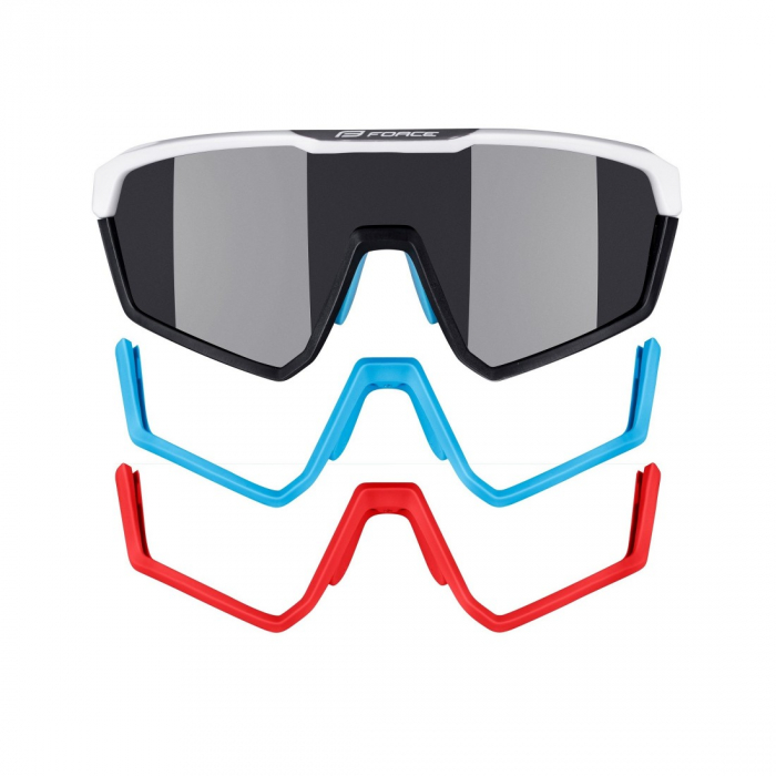 Ochelari Force Apex lentila negru contrast alb/gri [2]