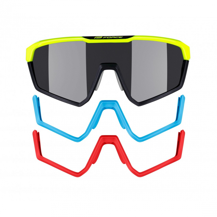 Ochelari Force Apex lentila negru contrast fluo/negru [2]