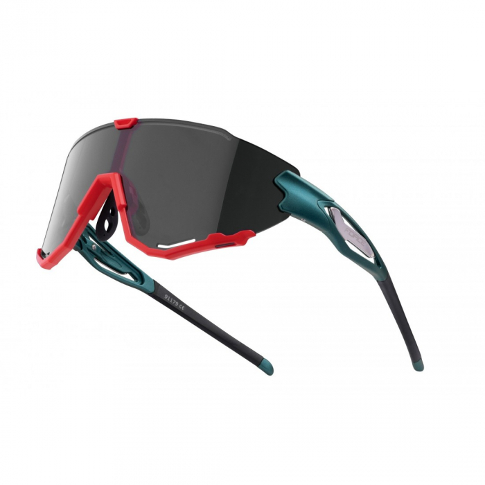 Ochelari Force Creed lentila neagra oglinda rosu petrol [5]