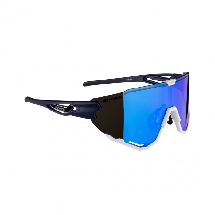 Ochelari Force Creed lentila revo albastra albastru/alb [1]