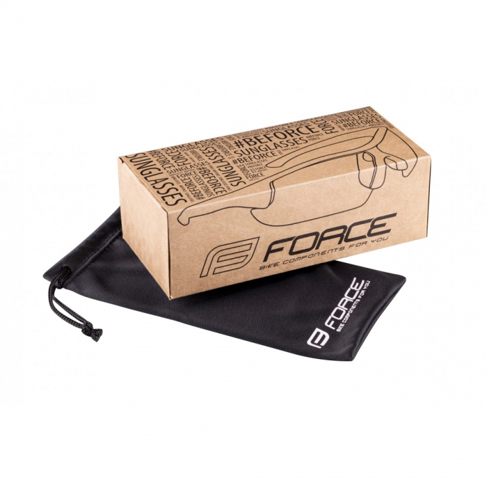 Ochelari Force Electra Albi lentile albastre [5]