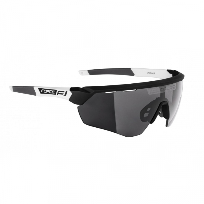 Ochelari Force Enigma lentila neagra negru/alb mat [1]