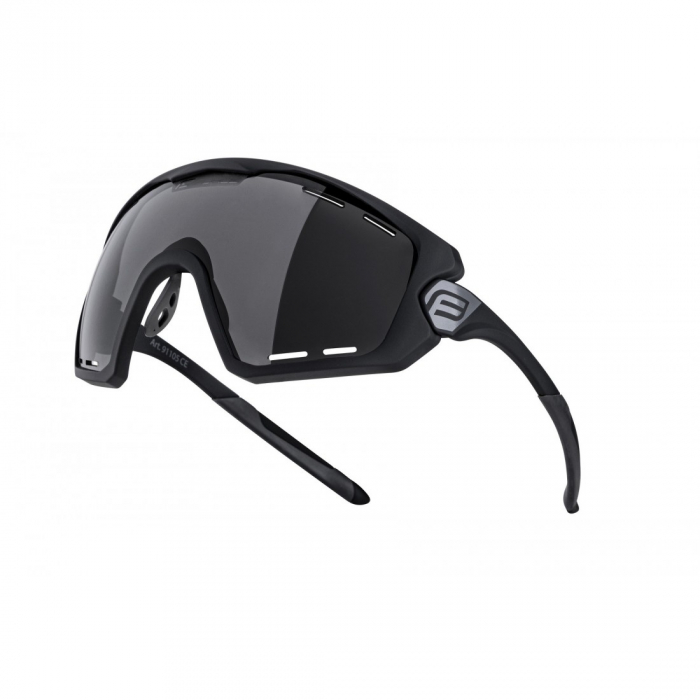 Ochelari Force Ombro Plus negru mat lentila neagra [5]
