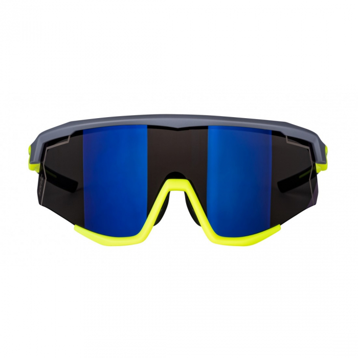 Ochelari Force Sonic lentila albastra oglinda gri/fluo [2]