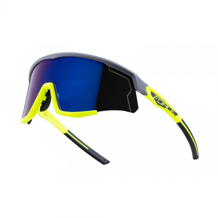 Ochelari Force Sonic lentila albastra oglinda gri/fluo [5]