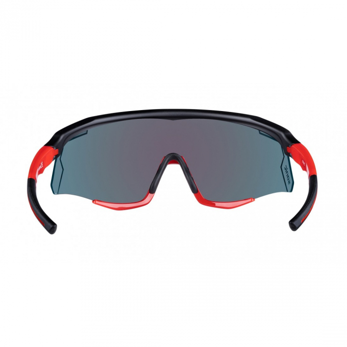 Ochelari Force Sonic lentila rosie oglinda negru/rosu [3]