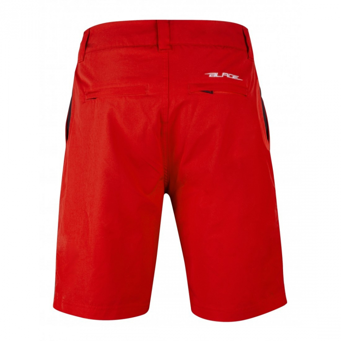 Pantaloni Force Blade MTB cu sub-pantaloni cu bazon rosu XXL [2]