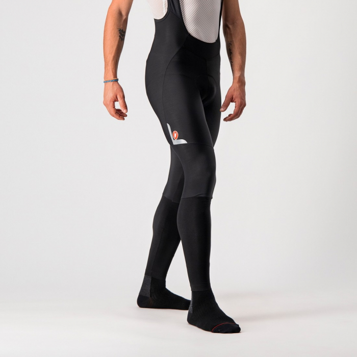 Pantaloni lungi cu bretele Castelli Velocissimo 5 Negru/Gri S [2]